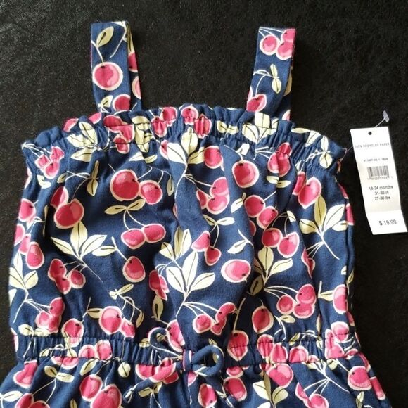 BabyGap Childs cherry print romper - Picture 2 of 4